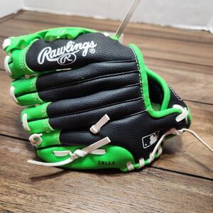 Rawlings Baseball Glove Lime Green/ Blk Youth 9" PL90LG Right Handed Thrower